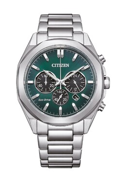 Мужские наручные часы Citizen, зеленый 4974374340047 | grün
