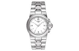 Кварцевые женские часы 30 мм белый циферблат корпус из нержавеющей стали браслет из нержавеющей стали t080.210.11.017.00 Tissot
