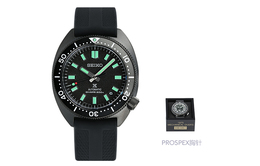 Prospe Collection Автоматический механический ход Силиконовый ремешок Мужские часы Черный циферблат Seiko spb335j1 | black
