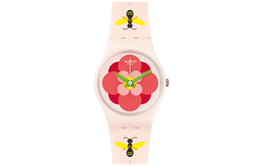 Унисекс розовые часы 25 мм lm140 Swatch