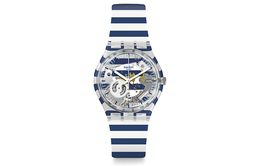 Унисекс скелетон часы ge270 Swatch