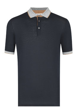 CESARE ATTOLINI: Синее поло 