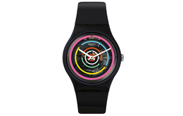 Унисекс-часы 41 мм черные svib106-1200 Swatch