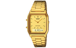 G-Shock aq-230ga-9d Золотые часы диаметром 38,8 мм Casio