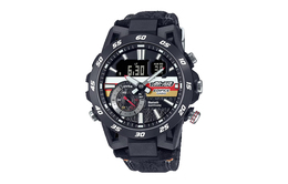 Унисекс черные часы EDIFICE ecb-40mu-1adr Casio