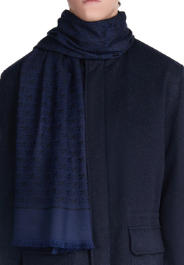 ISAIA: Синий шарф 