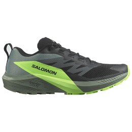 Кроссовки для бега по пересеченной местности Salomon Sense Ride 5, цвет Black/Laurel Wreath/Green Gecko 023-1364 | black/laurel wreath/green gecko