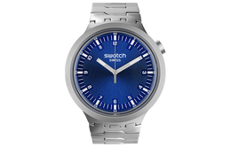 Унисекс-часы 47 мм синие sb07s102g Swatch