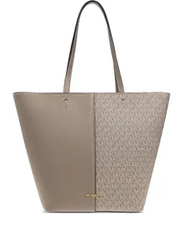 Michael Kors logo-print canvas tote bag 30370861