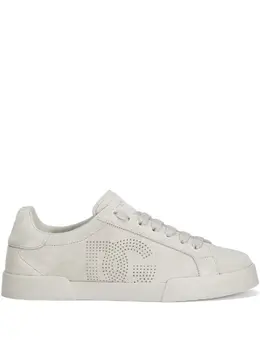 Dolce & Gabbana perforated-logo sneakers 26513454
