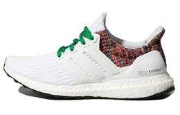 Кроссовки Adidas Ultraboost 3.0 Unisex, белый/темно-красный/зеленый bycd56