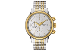 Часы мужские Carson Elite Series с автоматическим механизмом, 42.3 мм, серебристый циферблат Tissot t085.427.22.011.00