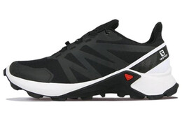 Кроссовки для походов мужские низкие черные Salomon 409297