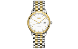 Коллекция военных флагов Автоматический механический механизм Мужские часы Белый циферблат l4.984.3.22.7 Longines