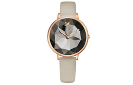 Женские часы Crystal Lake Swarovski, серые с чешуйчатым узором 5415996 | gray with scale