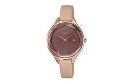 Casio Часы Women's SHEEN Coffee Watch, Tan Watch Dial she-4062pgl-5aupr | tan watch dial
