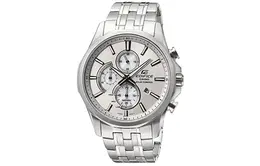 Мужские часы EDIFICE 44.9 мм серебристые Casio efb-670sbs-8avupr