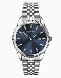 Мужские часы Sekonda Classic 40 мм, синие 149072136 | blue