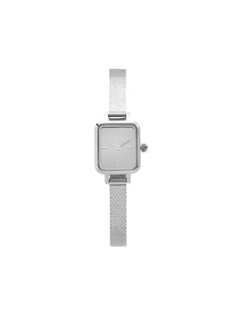 Наручные часы Quadro Mini 15.4 мм Daniel Wellington, серебряный 28645005 | серебристый