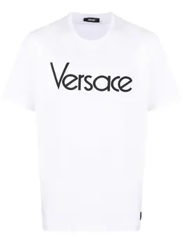Versace: Хлопковая футболка 