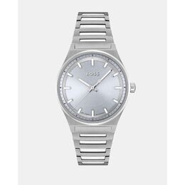 Серебряные часы из нержавеющей стали Hugo Boss 0016590034 | silver