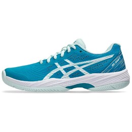 Кроссовки Asics Gel-Game 9 Tennis Shoes Women's Low-top Cyan/White, голубой/белый 1042a211-406 | cyan/white