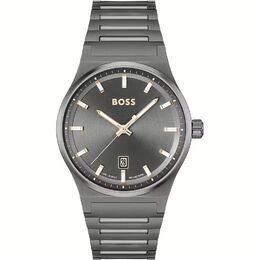 Часы из серой нержавеющей стали Hugo Boss 0016391225 | gray