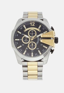 Часы с хронографом MEGA CHIEF Diesel, серебряный di152m05v-d11 | silver-coloured/gold-coloured