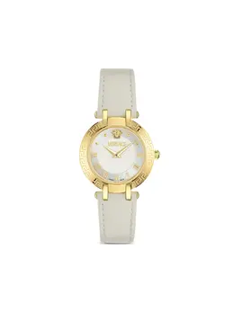 Наручные часы 34 мм с узором Greca Versace, белый 30636931 | белый