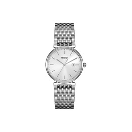Mido Часы DooRi Collection Quartz Movement Men's Watch Watch 38mm White Dial Stainless Steel Case Stainless Steel Strap, Silver Dial m033.410.11.031.00 | silver dial