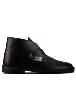 CLARKS ORIGINALS: Чёрные ботинки 