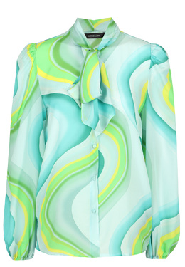 MARCO BOLOGNA: Зелёная рубашка 