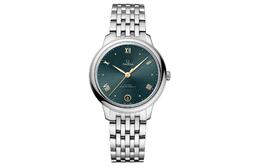 Omega Часы Elegant Saucer Series Automatic Mechanical Movement Women's Watch Watch Green Dial 434.10.34.20.10.001