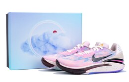 Баскетбольные кроссовки Air Zoom G.T. Cut 2 Basketball Shoes Unisex Low-Top Pink Nike, розовый dj6013-104(team柒- gt粉云朵) | pink