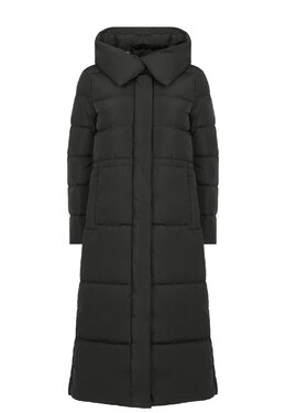 GEOX: Чёрный пуховик 