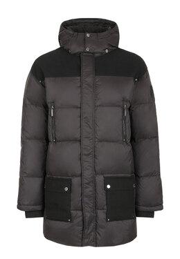 COSTUME NATIONAL: Чёрный пуховик 