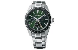 Seiko Часы Automatic Mechanical Movement Stainless Steel Strap Watch Men's Watch Green Dial spb219j1