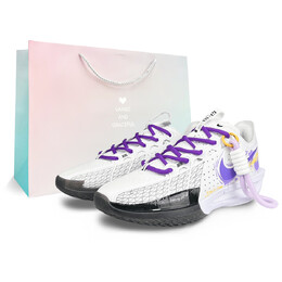 Баскетбольные кроссовки Air Zoom G.T. Cut 3 Basketball Shoes Men Low-Top White, Purple, Yellow Nike dv2918-102(team401-坚定热爱sbox) | dark violet