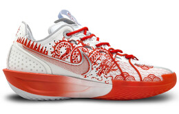 Баскетбольные кроссовки Air Zoom G.T. Cut 3 Basketball Shoes Unisex Low-top Red Nike, цвет China Red dv2918-101(team142-烛龙传说) | china red