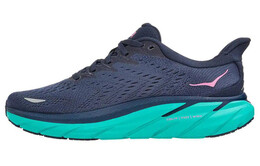 Кроссовки Clifton 8 женские с низким верхом, фиолетовые/зеленые Hoka One One 1119394-osat