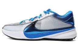 Мужские баскетбольные кроссовки Nike Freak 5, White/Blue dx4996-402 | white/blue