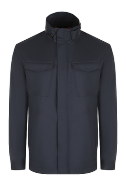 CORTIGIANI: Синяя куртка 