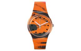Swatch Часы Unisex 41mm Orange Watch SUOZ362, Orange Watch Dial suoz362 | orange watch dial