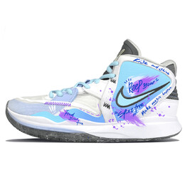 Баскетбольные кроссовки Kyrie 8 Infinity Basketball Shoes Unisex Mid-Top Pink Nike, синий/фиолетовый dc9134-102(team401-肆意自由） | blue purple