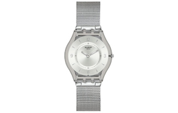 Swatch Часы Unisex Silver Watch SFM118M, Silver Dial sfm118m | silver dial