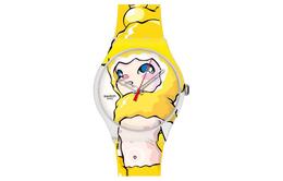 Swatch Часы Unisex Yellow Watch SUOZ113, Yellow Watch Dial suoz113 | yellow watch dial