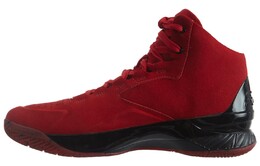 Кроссовки Under Armour Curry 1 Lux Mid Sde Red/Black-Red, красный 1296617-600 | red