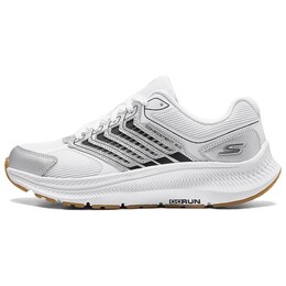 Кроссовки для бега WOMEN"S GO Series женские с низким верхом белые/серебристые/черные Skechers 128628-wsbk | white/silver/black