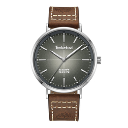 Timberland Часы Rangeley Collection Wrist Watch Quartz Movement Leather Strap White Dial Men's Watch tdwga2231101