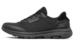 Кроссовки для бега Go Walk 5 мужские с низким верхом, черные/угольные Skechers 216012-bkcc